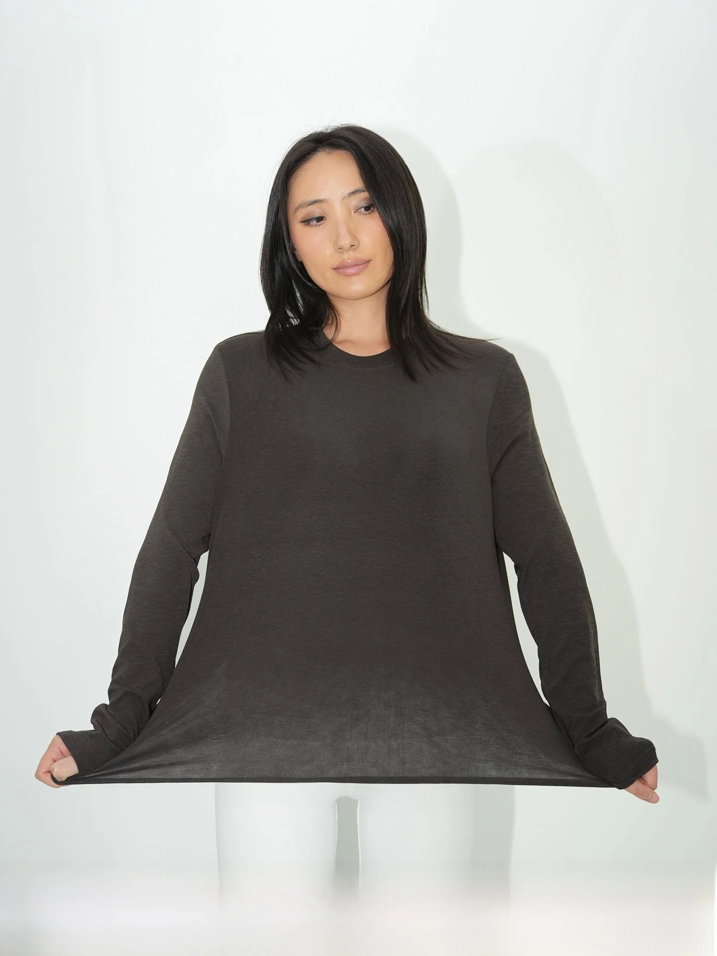 

Женская футболка WellD из ультраэластичного модала и хлопка с узором «снежинка», свободного кроя, базовая, удобная, дышащая, повседневная, модная