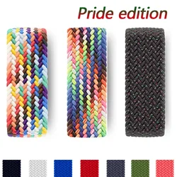 Braided Solo Loop Strap For Apple Watch Band Nylon 49mm 45 44 41 40 38mm 42mm Correa Bracelet iwatch Series 9 8 7 6 5 SE Ultra 2