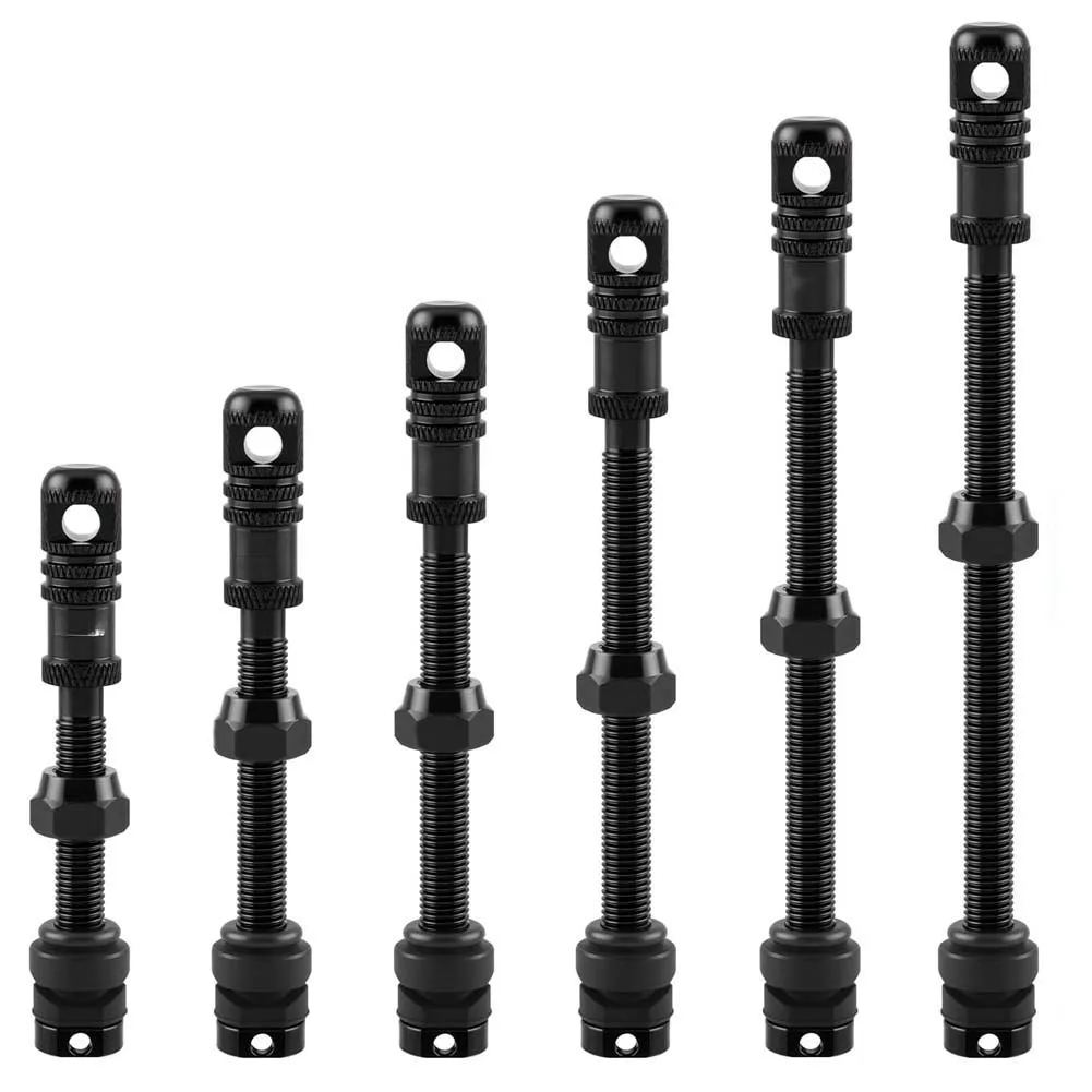 

Lightweight Bicycle Valve Extension Bicycle Valve Alloy Adapter Bike Valve Extender Leak-proof Design With O-ring