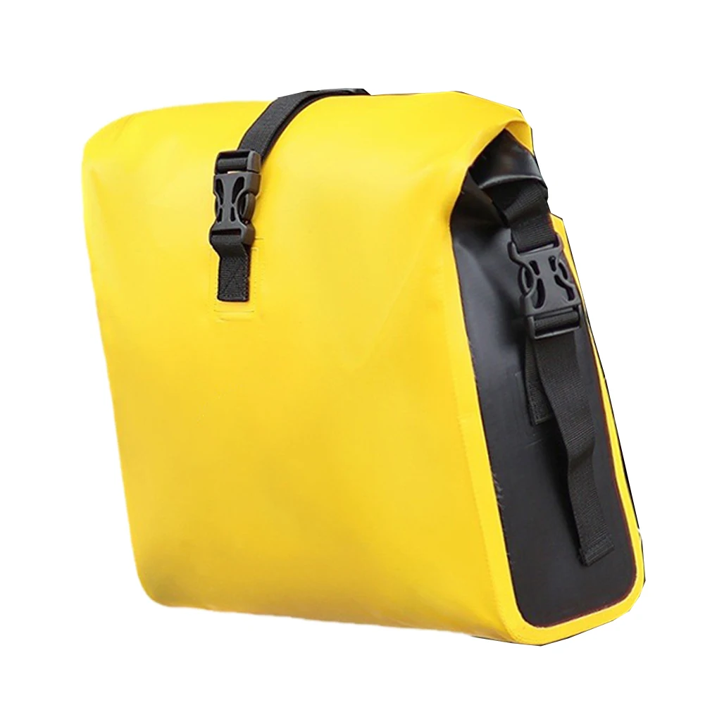 Easily Removable 10L PVC Pannier For Use With Electric Bikes And Child Buggies Featuring Weatherproof Material