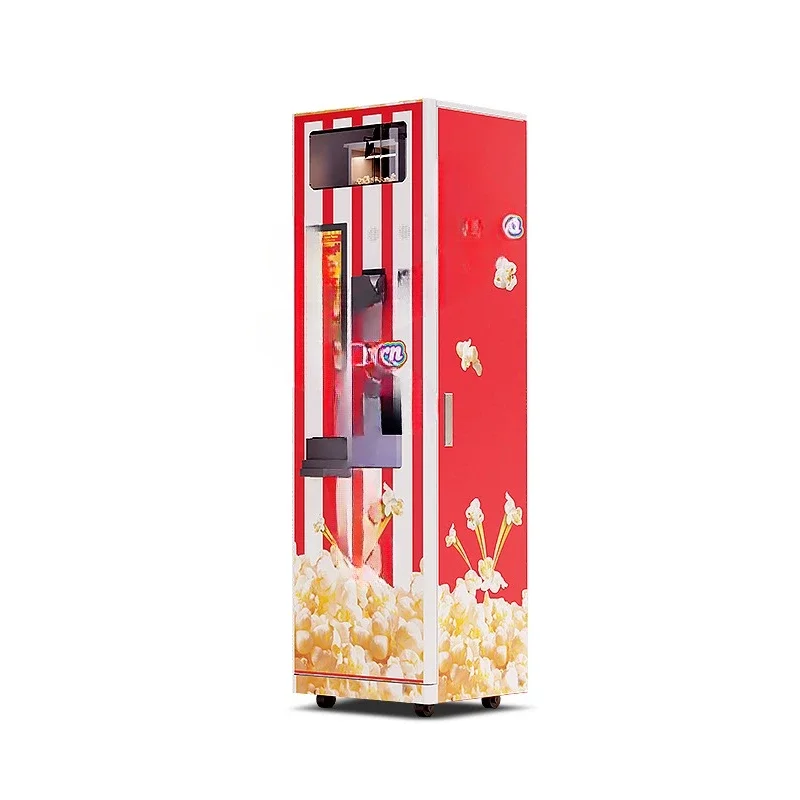 Commercial popcorn machine, stall automatic vending machine, electric popping corn popcorn popping machine