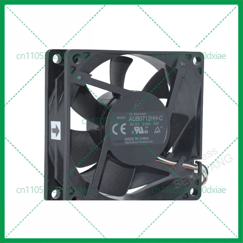 

New AUB0712HH-C Cooling Fan DC 12V 0.40A 3-Pin 70x70x25mm For Delta Electronics AS303 X1173A Server Cooling Fan