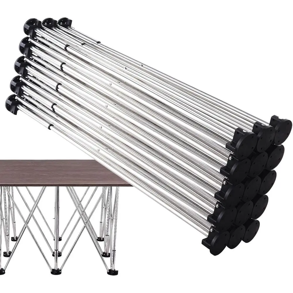 

Collapsible Steel Workbench | Heavy-Duty Telescopic Sawhorse with 1500kg Capacity for Carpentry and Woodworking