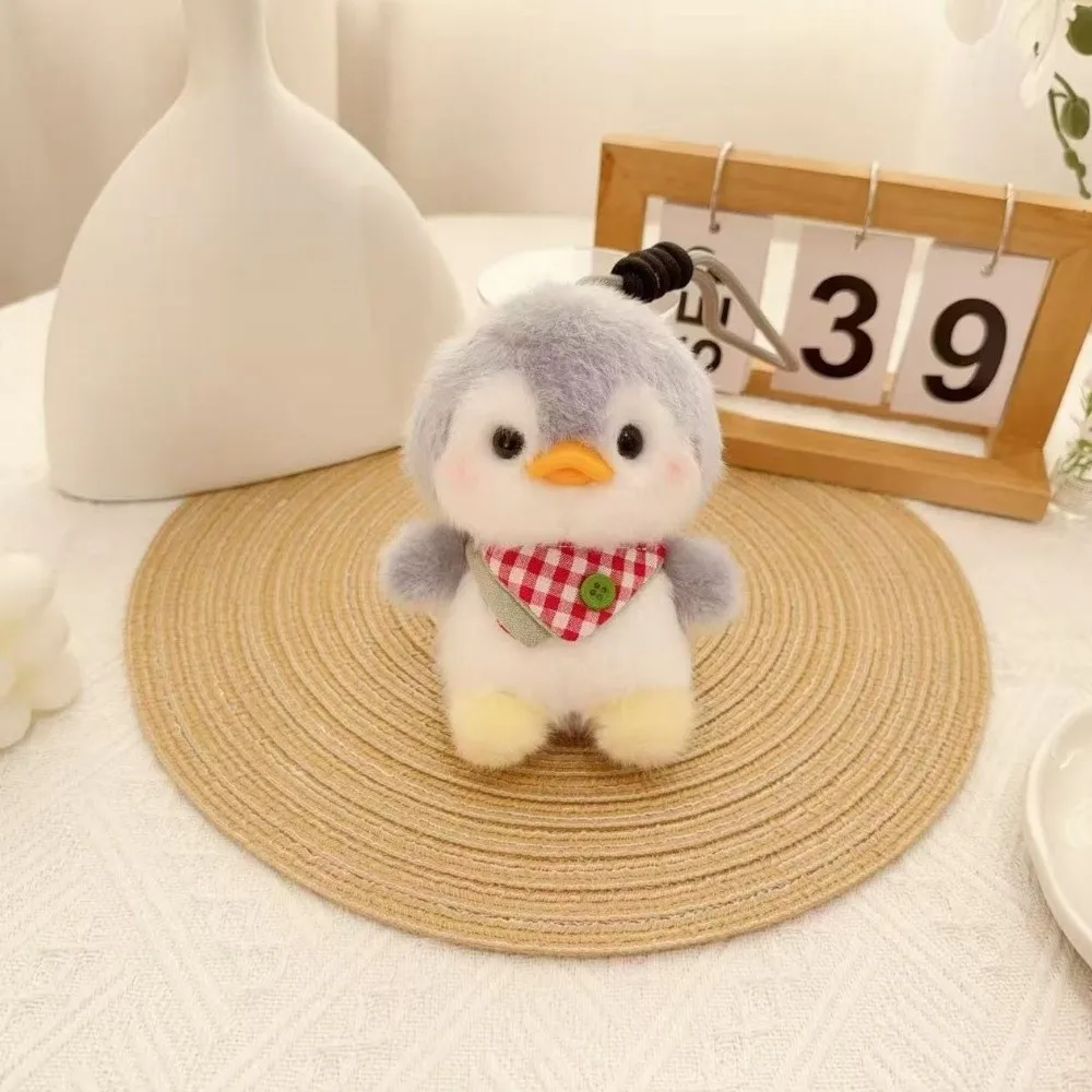 Dressed Cartoon Foodie Animal Plush Toys Fluffy Multicolor Plush Hanging Doll Cartoon Design Small Size Plush Keychain