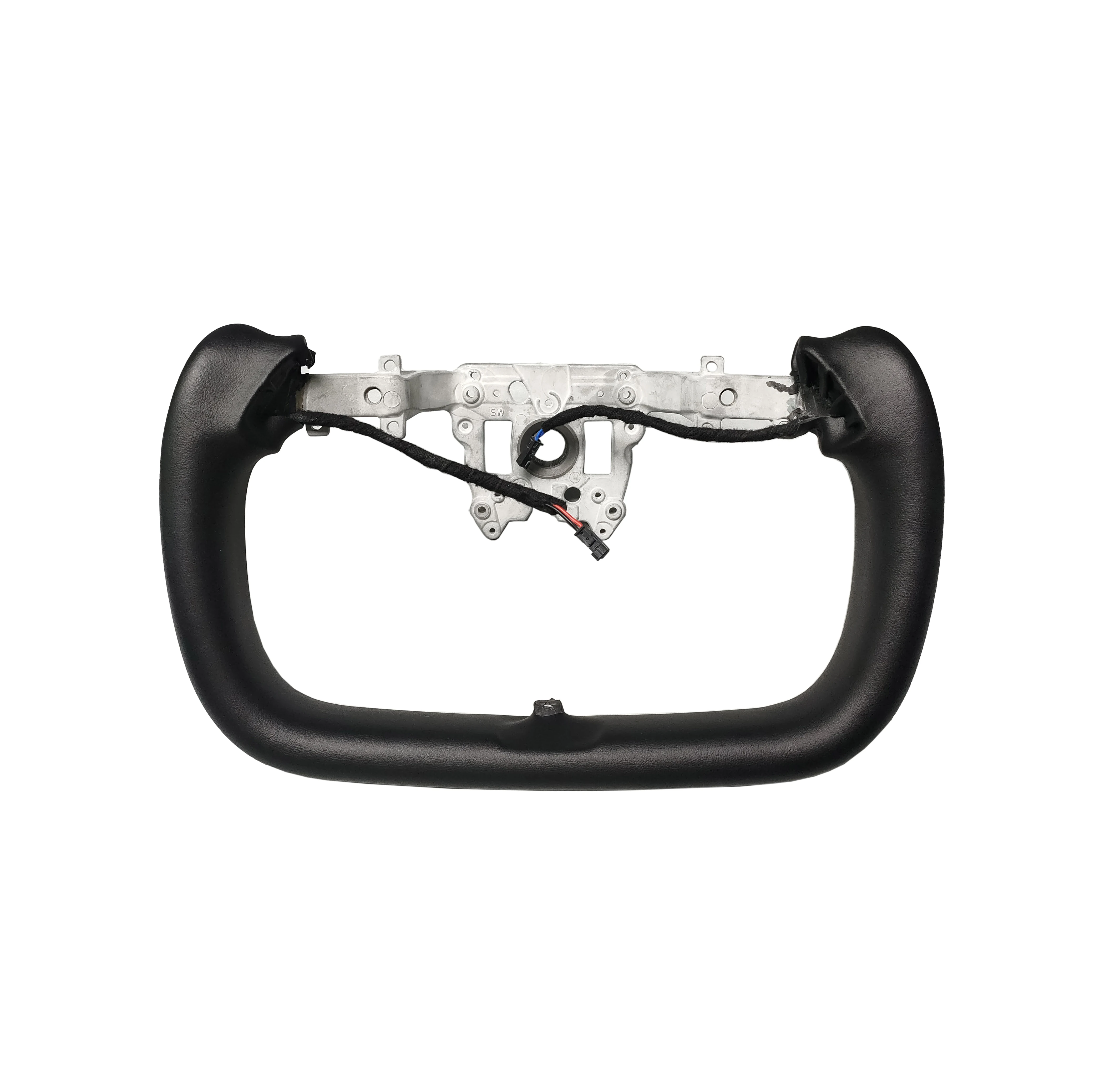 

Рулевое колесо для Tesla Model 3, индивидуальное рулевое колесо с хомутом, аксессуары для интерьера из углеродного волокна