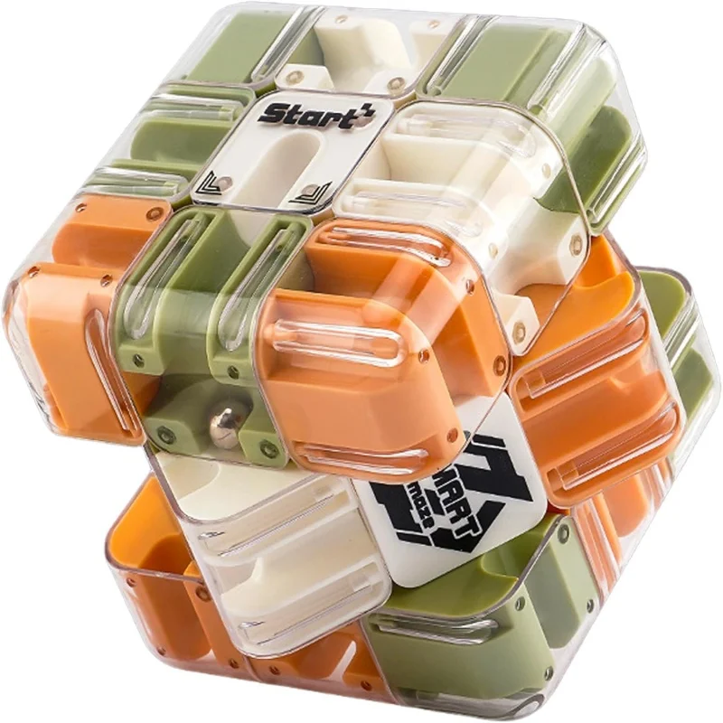 لعبة ألغاز مكعب المتاهة ثلاثية الأبعاد كبيرة للأطفال متعددة اللاعبين PK مكعب للأطفال والكبار هدية لتخفيف التوتر الحسي #1