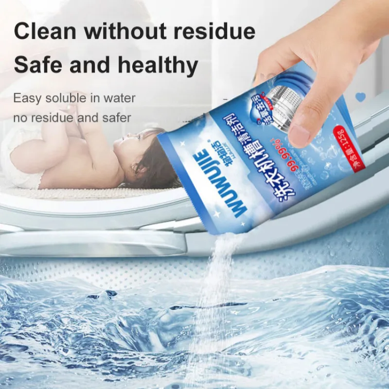 125g Multi-Purpose Washer Tub Cleanser Effective Home Appliance Cleaner