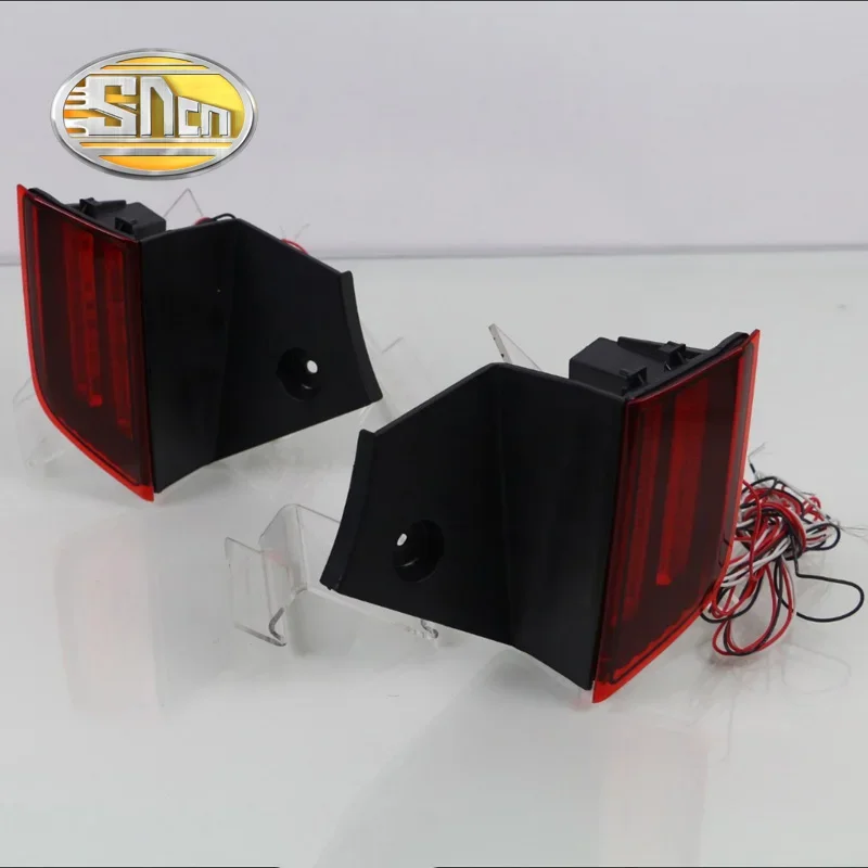 For Mitsubishi Montero Pajero Sport 2016 2017 2018 2019 Multi-function Car LED Rear Fog Lamp Bumper Light Brake Light Reflector