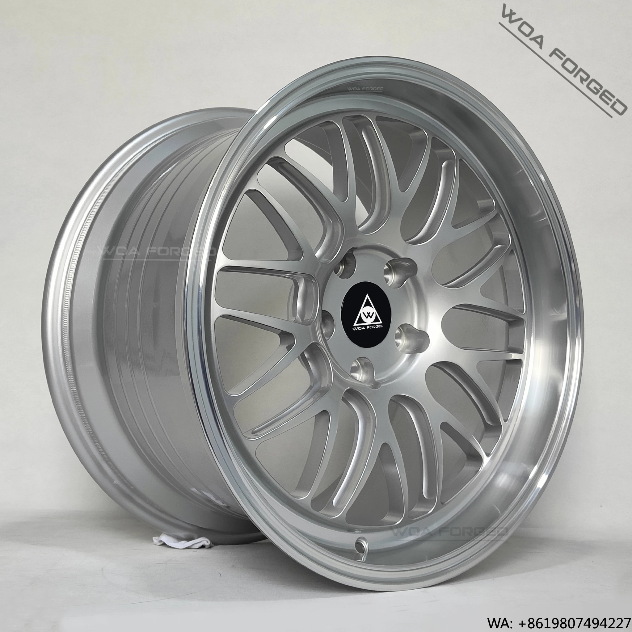 

For ML-10 Racing Wheels for E46 M3 E90 E92 F80 F82 M4 5x120 Polished Brushed Silver Forged 18 20 Passenger Car New