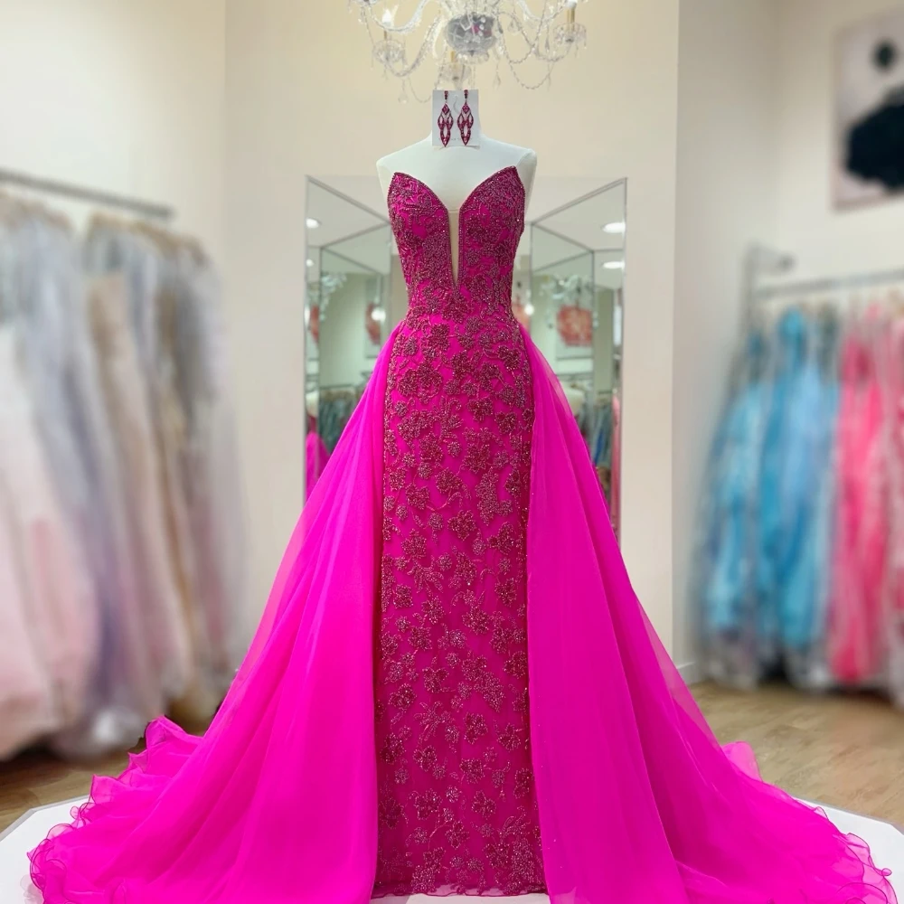 Fairy Tulle Overskirt Detachable Chiffon Long Maxi Skirt Train Princess Evening Wedding Prom High Waist Ruffle Layered Skirt