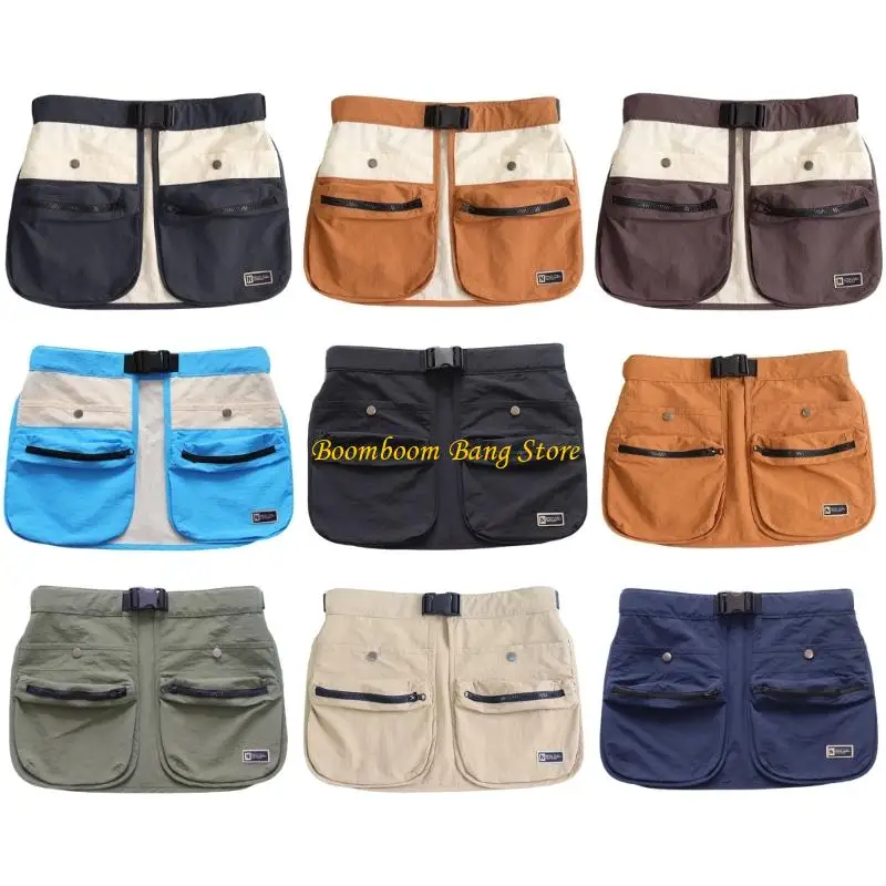 

270C Water Resistant Functional Waist Pack with Multiple Pockets Large Size Adjustable Belt Bag Suitable for Running Hiking