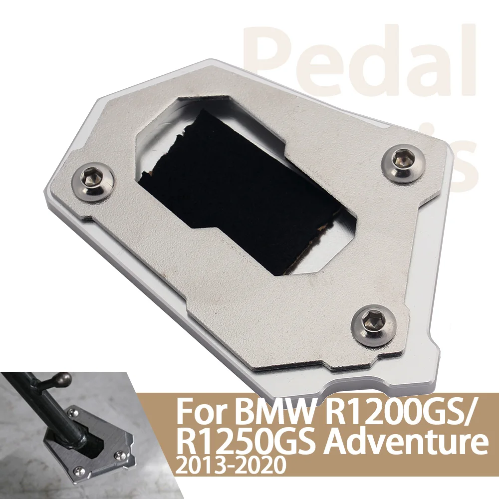 For BMW R1250 GS Adventure R1200GS LC ADV R 1200gs Rallye R1250GS Motorcycle Kickstand Pad Foot Side Stand Enlarge Support Plate