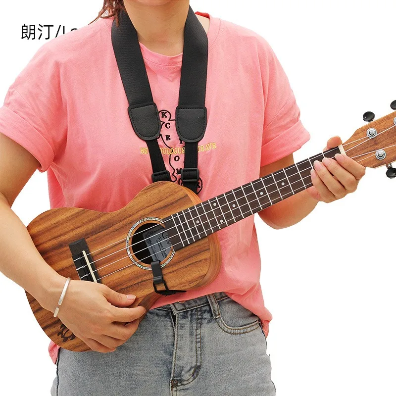 Strap Ukulele Guitar Electric Bass Acoustic Guitars Neck Straps Braided Body Cross Strings Belt Leash Mandolin Banjo Sling