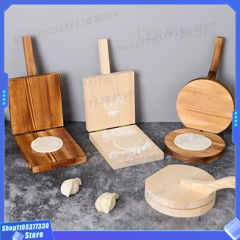 Dumpling Wrapper Press Tool Household Dough Mold Maker Multi Size Kitchen Gadget for Easy Dumpling Skin Making Manual