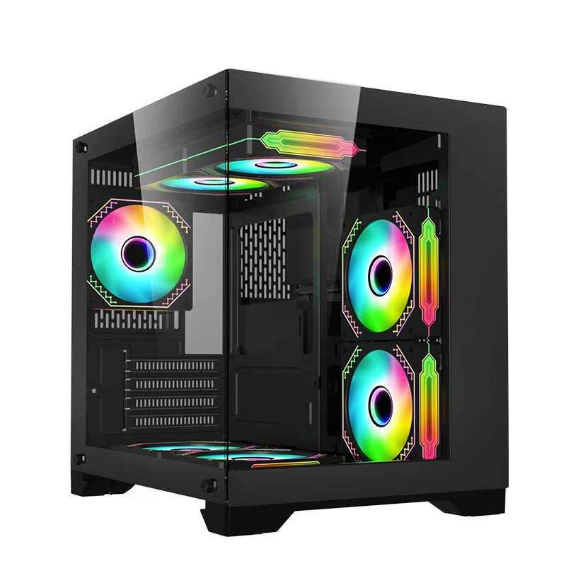 The e-sports game chassis has a full-side sea view box, and the Lone Brave mini has no columns.