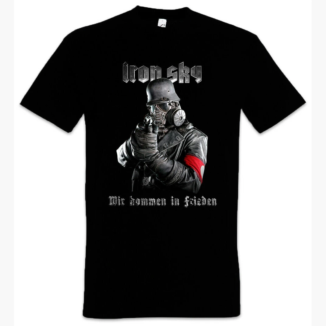 Iron Sky  Soldier Haunebu Vril UFO T Shirt. Short Sleeve 100% Cotton Casual T-shirts Loose Top Size S-3XL