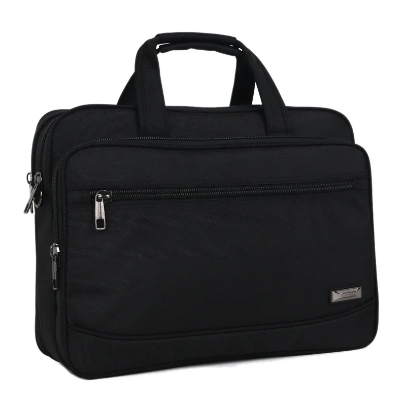 Fashion Oxford Men Briefcases Large Capacity Handbag Business Male Shoulder Messenger Bag 15.6" Laptop Bag