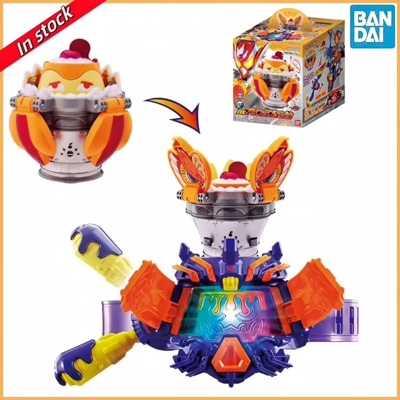 

In Stock Bandai Original Dx Kamen Rider Gavv Vram Puddinte Gochizo & Cup-Shaped Gochizo Anime Figure Model Collectible Gift Toy