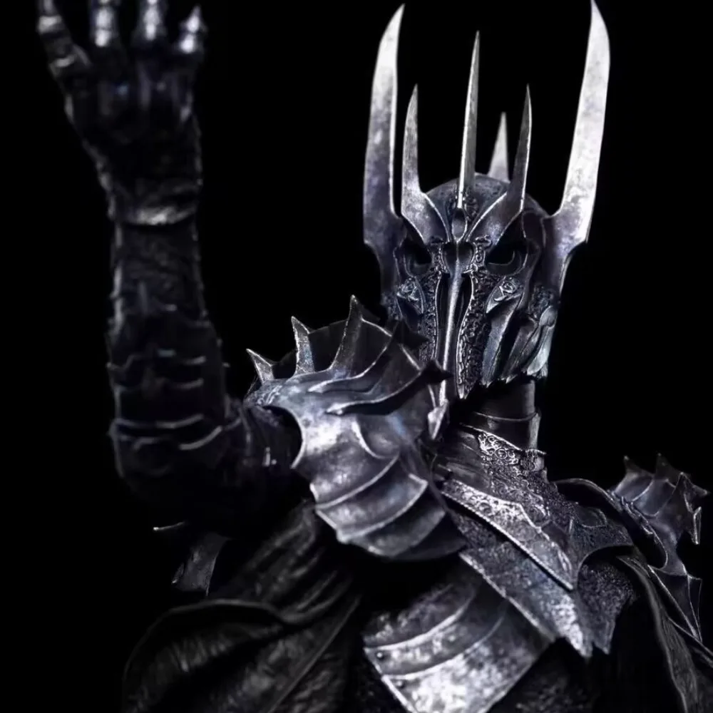 21cm Witch King Sauron Middle Earth średniowieczny rycerz filmy TV peryferyjne pcv figurka ozdoba na biurko Model rzemiosło prezenty