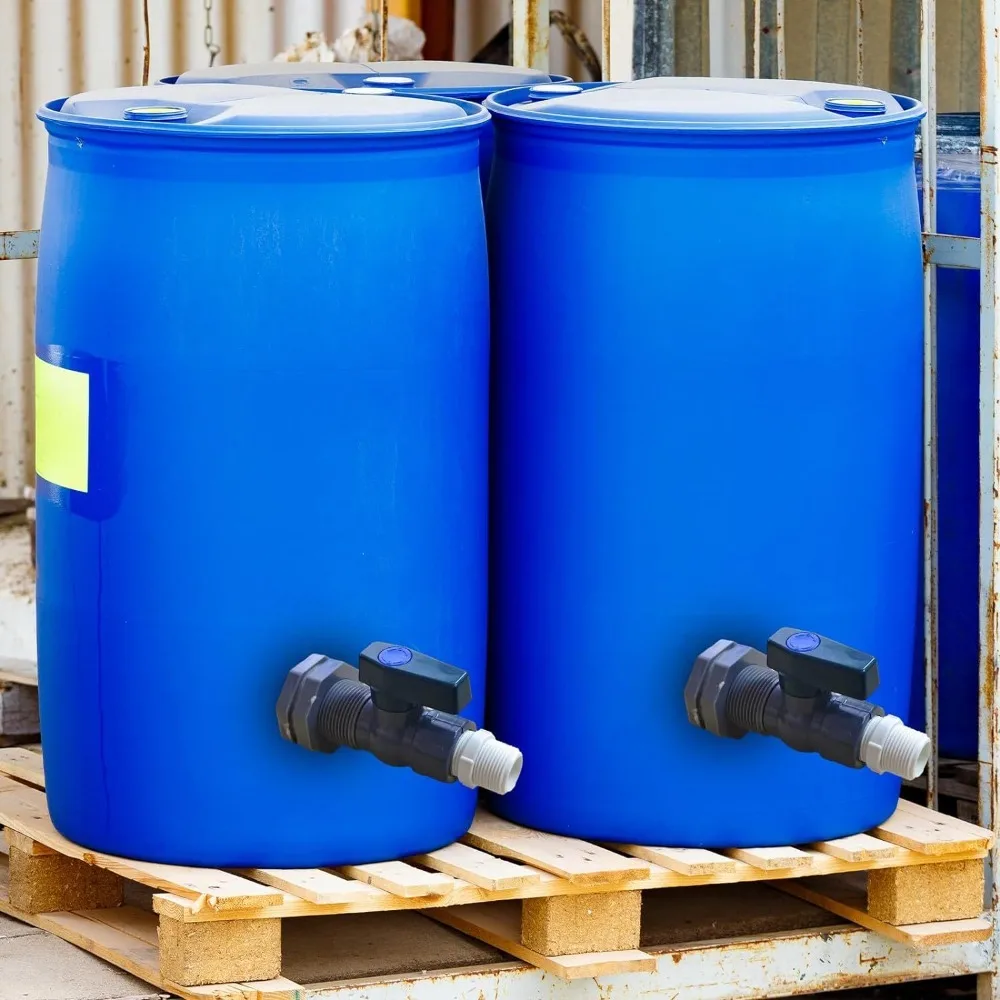 

Thread Seal Tape Rain Barrel Faucet Valve Kit Hard Durable Rain Barrel Faucet Kit Plastic Sealing Performance