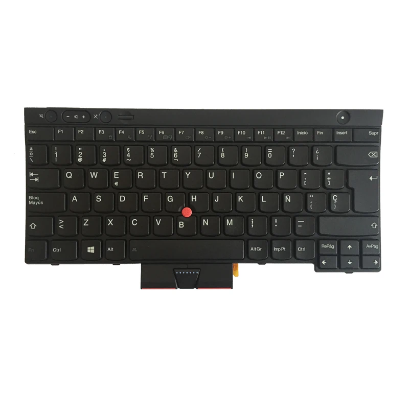 Pop SP keyboard FOR LENOVO THINKPAD T530 T530i T430 T430s X230 W530 L430 L530 Spanish laptop keyboard black 04X1325 NO Backlight