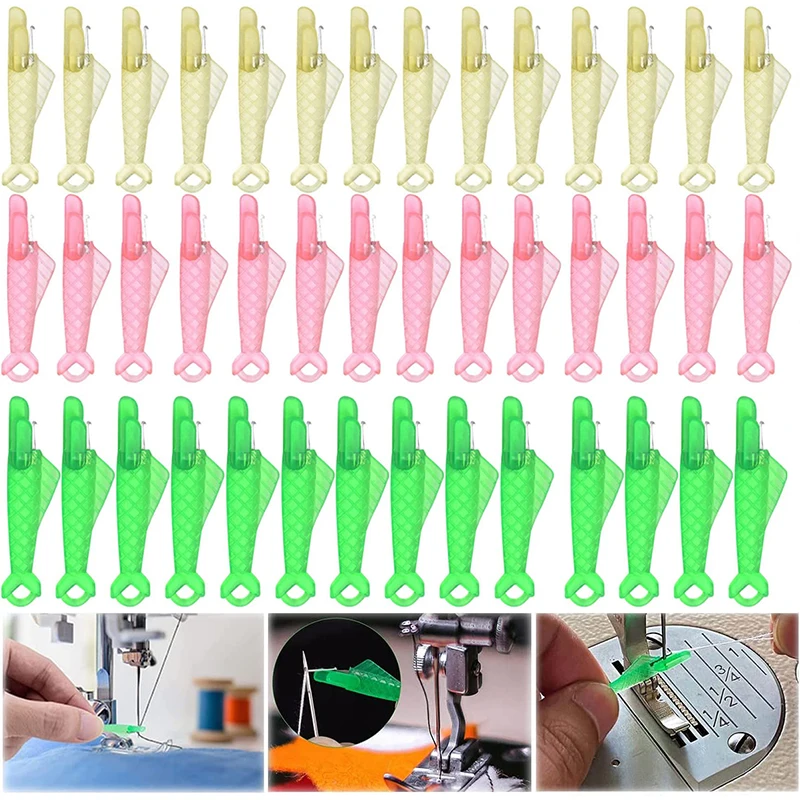 

Sewing Machine Needle Threader Fish Type Quick Sewing Threader Embroidery Floss Automatic Sewing Craft DIY Tool Accessorie