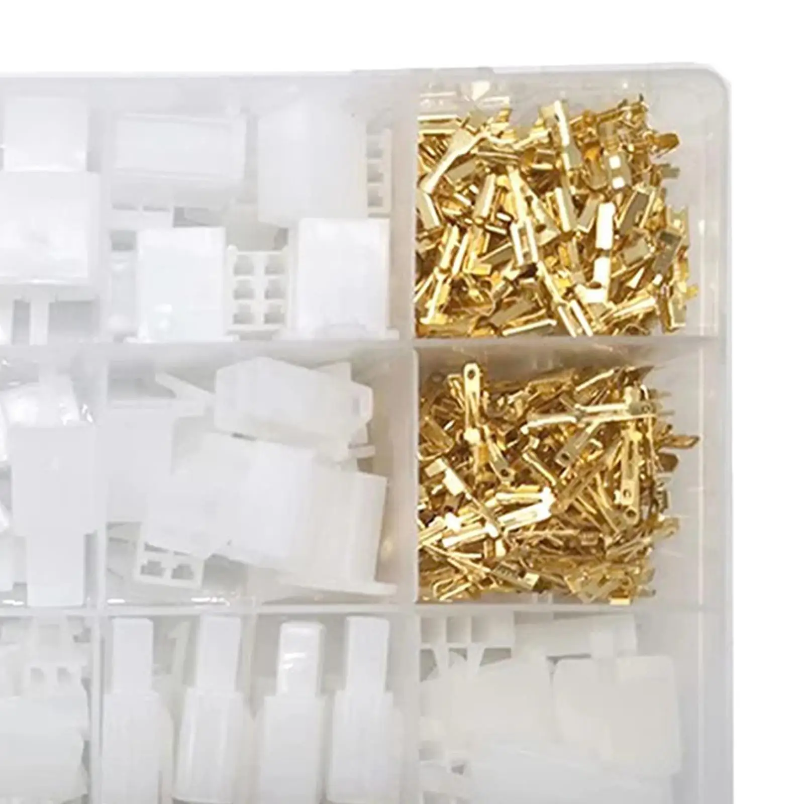 2.8mm Wire Connector Header Pin Connector 2P/3P/4P/6P Car Electrical Connection