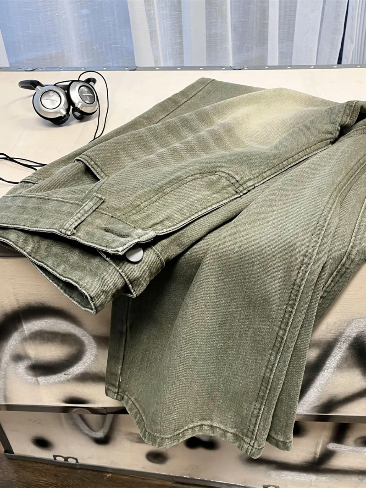 

Мужские джинсы American Sle Een, свободные, прямые, широкие, осенне-зимние, винтажные, повседневные, в стиле High Street