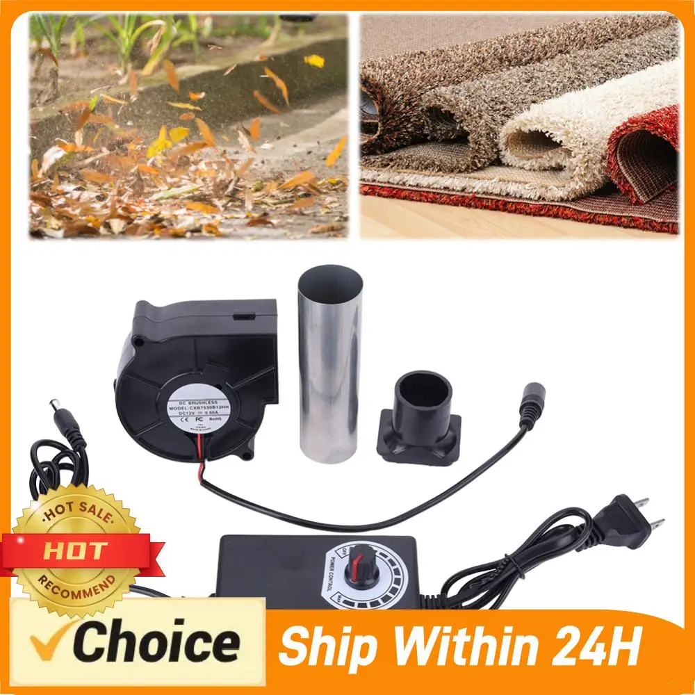 

6000RPM BBQ Blower with Variable Speed Controller DC 12V Barbecue Fan BBQ Fan Air Blower BBQ Blower Fan BBQ Grill Cooking Blower