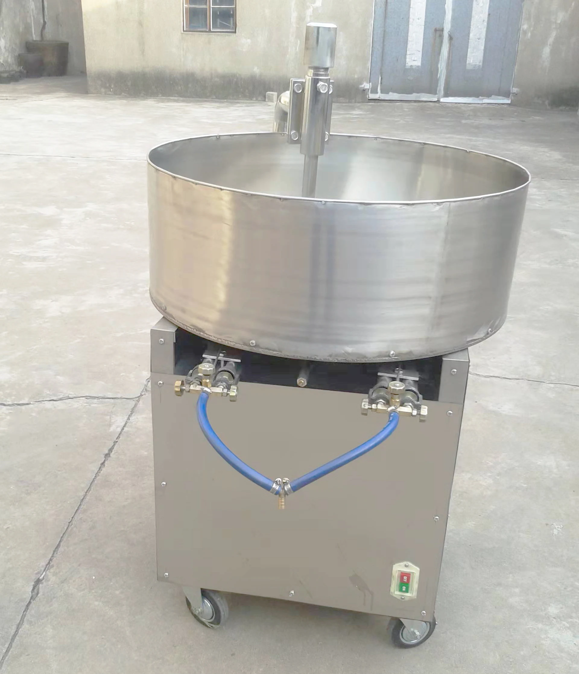 Pan Fried Chicken Fish Pork Meat Floss Cooker Frying Machine for Sale