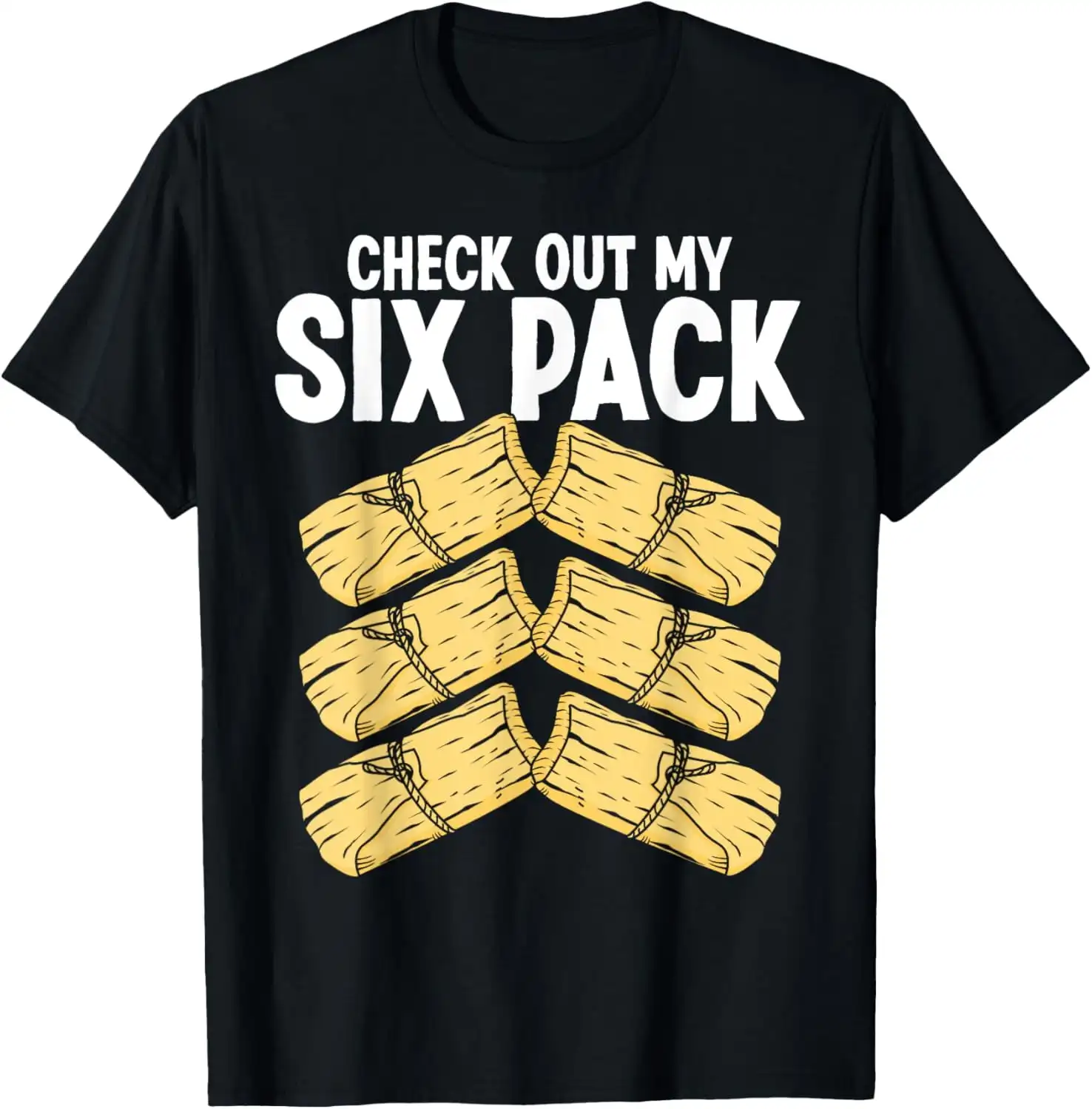 100% Cotton Mexican Chicken Tamales Making Mexico Food Tamale Husks T- Golf Gift T-Shirt For Men And Women