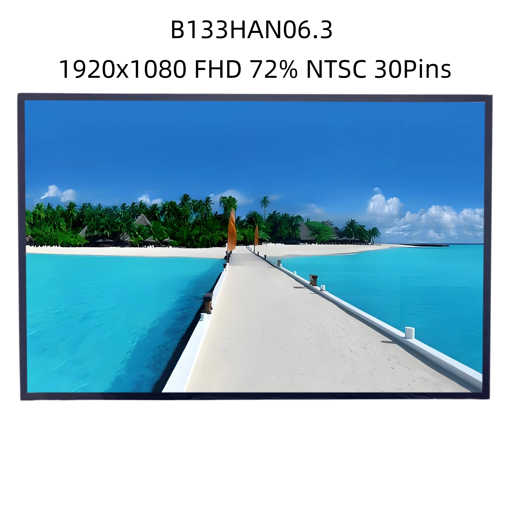 

B133HAN06.3 LCD LED Screen 13.3" FHD 1080p Replacement Display New IPS