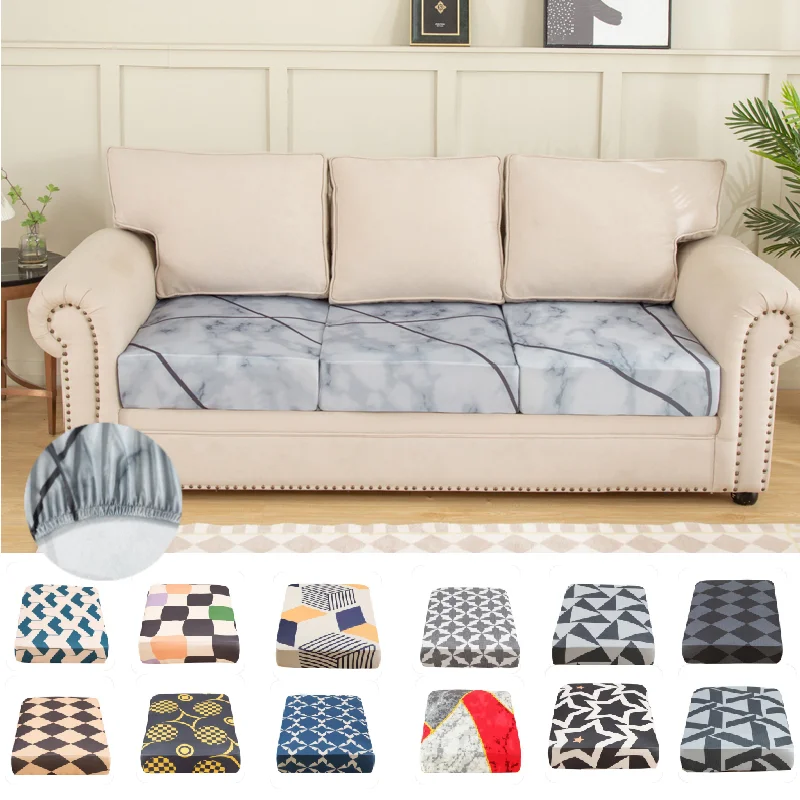 

1pc elastic cushion cover chair cover stretch sofa cover for living room sofa slipcover protector washable removable