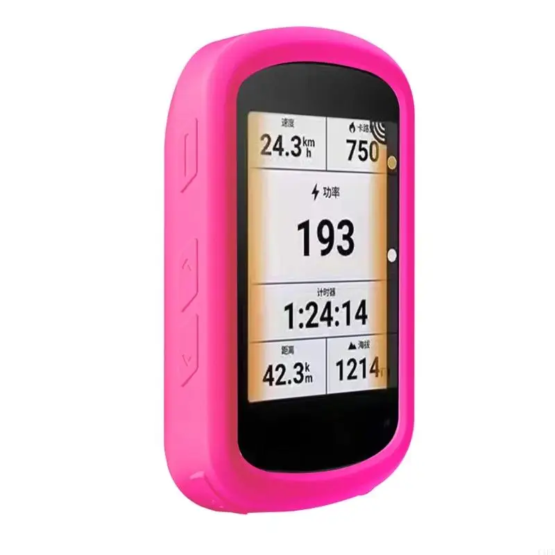 Cadena silicona C1FE Cubierta adecuada para borde del 840 GPS Ciclismo Sistema informático Protectora sin