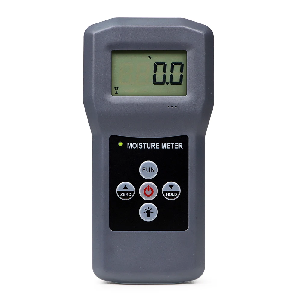 MS380Q Pneumatic Ground Moisture Meter 0-70% Humidity Content Detector Wall Floor Hygrometer with Backlight