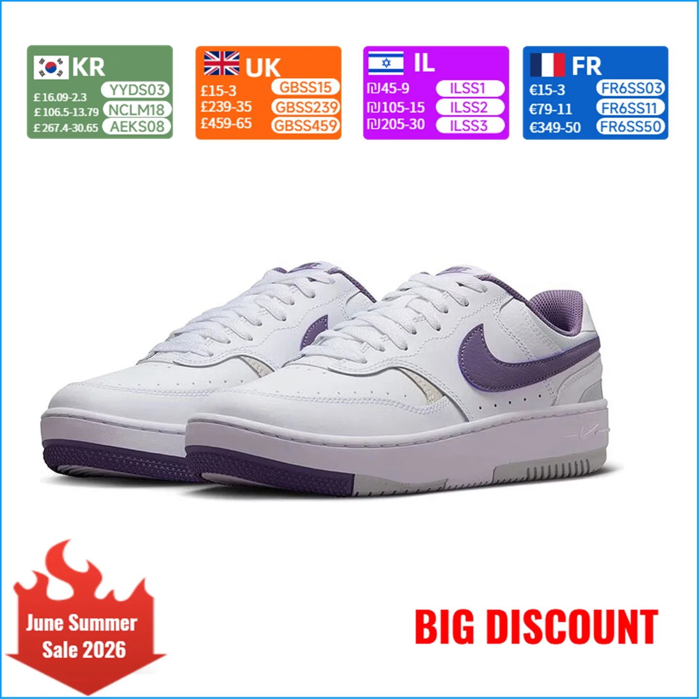 

Nike Gamma Force Unisex Classic Fashionable Versatile Slip-Resistant Durable Skate Shoes HF4987-100