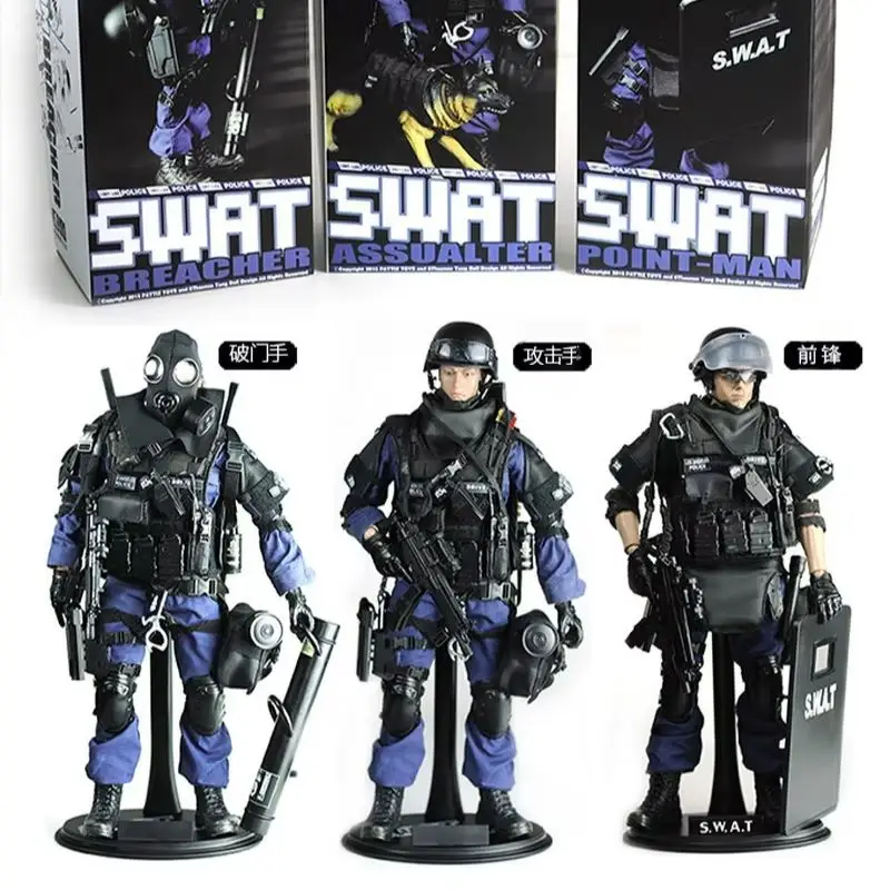 Nieuwe 1/6 Kadhobby Simulatie Technologie Militaire Gezamenlijke Pop Gelede Actiefiguren Swat Soldaat Model Kit Ornament Speelgoed Geschenken