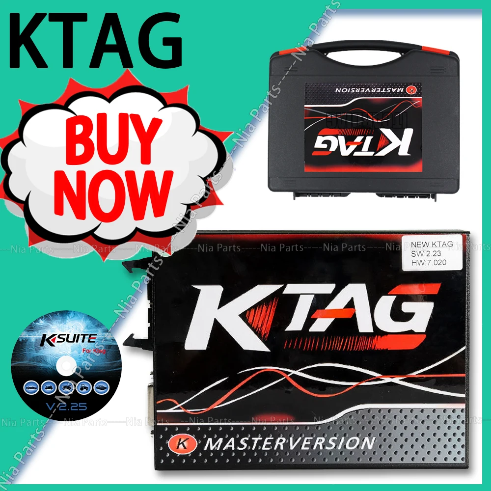 

KTAG V7.02 ECU Chip Tuning Tool сканер automotriz автомобильное программное обеспечение ktag 2.25 Ремонтное оборудование Master ECU Programmer тюнинг