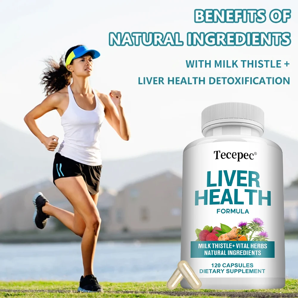 

Liver Support Supplement with Silymarin, Turmeric, Dandelion & Beet Root, Liver Cleanse Detox, Repair, Nourishing & Antioxidant