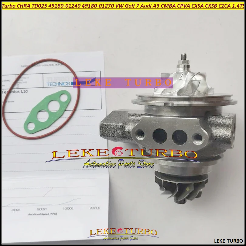 

Turbo CHRA 49180-01240 49180-01275 04E145704P 04E145704R 04E145704F 04E145713N SportVan Caddy Jetta Tiguan Scirocco Passat 1.4L