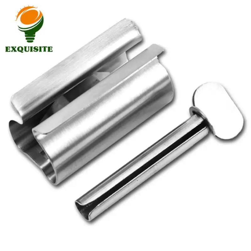 Toothpaste Dispenser Hair Dye Tube Tightener Lazy Tube Squeezer Mini Bathroom Accessories Metal Extrusion Tool Pigment Extruder