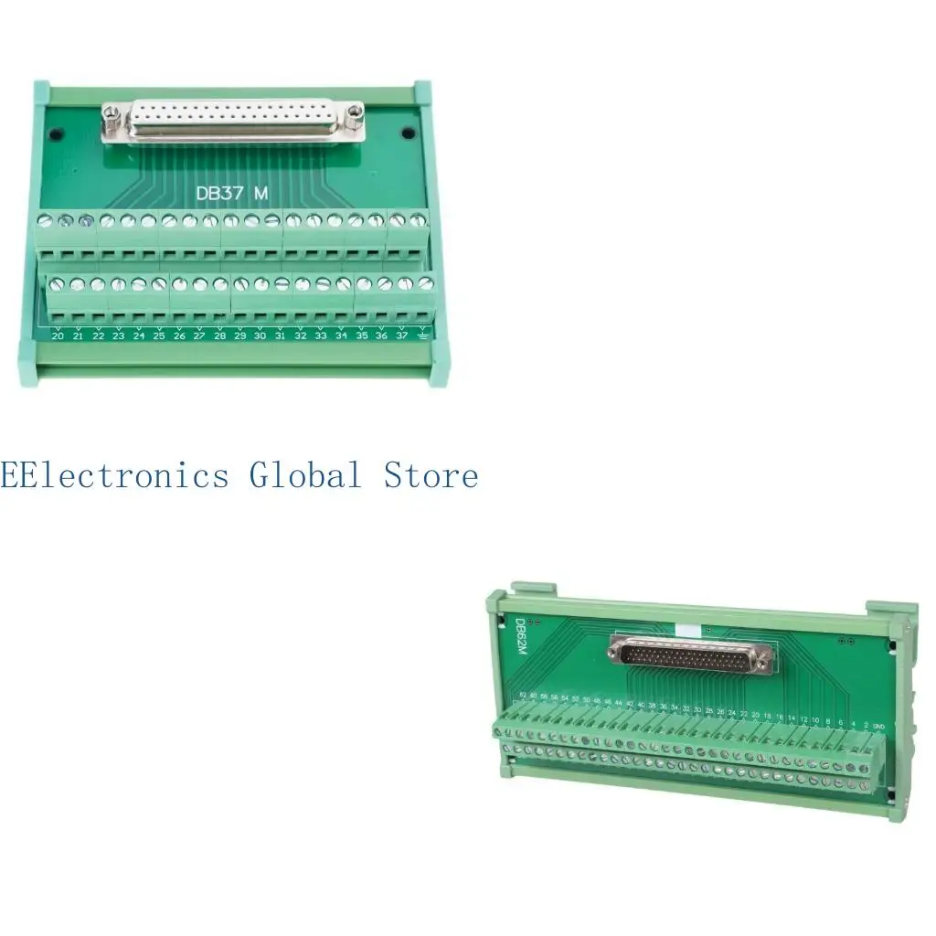 462B Plugs and Play PLC Interfaces Board DB15 DB25 DB37 DB44 DB50 DB62 DB78 Male Female Connector for Communication Wiring