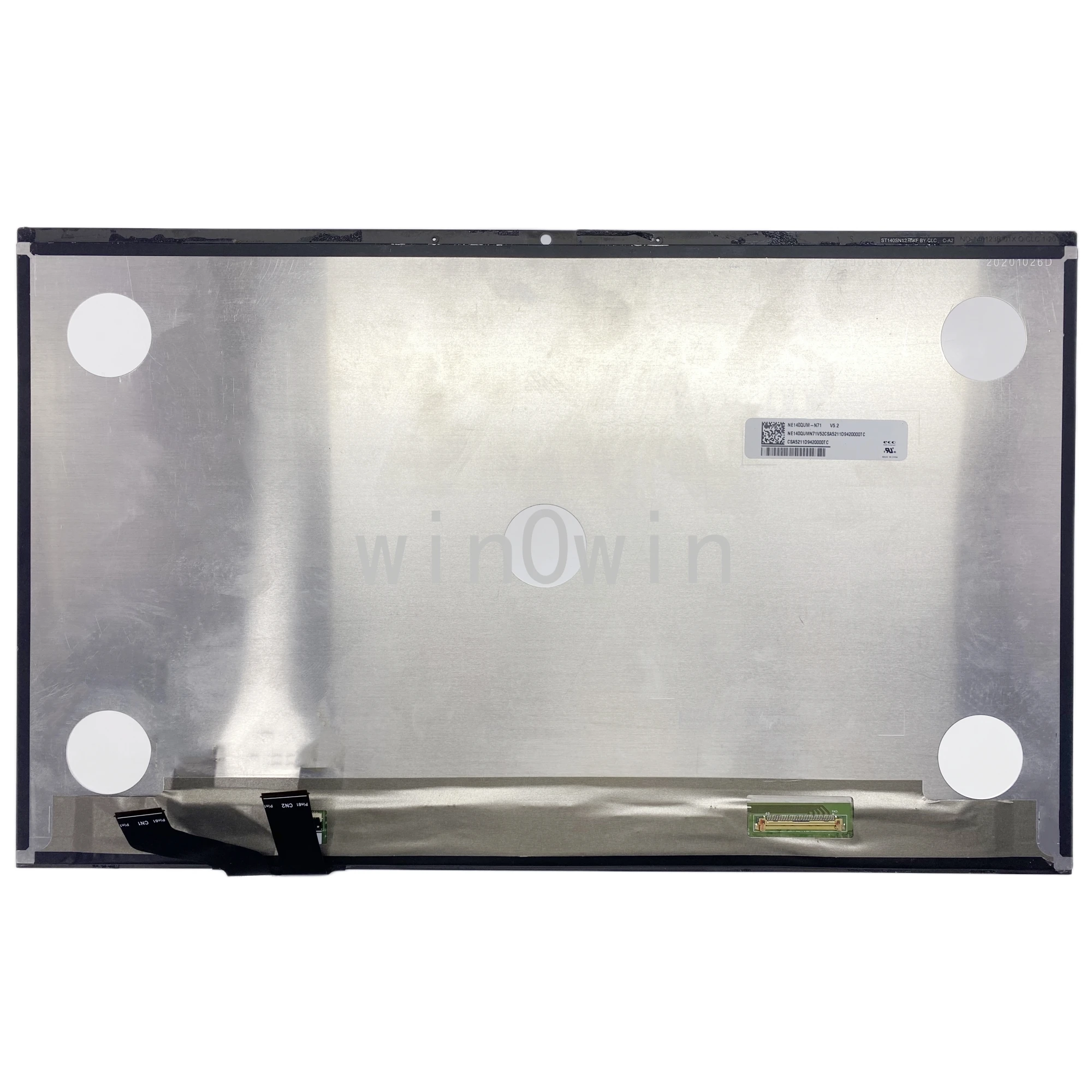 

NE140QUM-N71 For Asus Chromebook CX9400 CX9400CEA 14.0'' Laptop LCD Screen Touch Digitizer Assembly Replacement 3840x2160