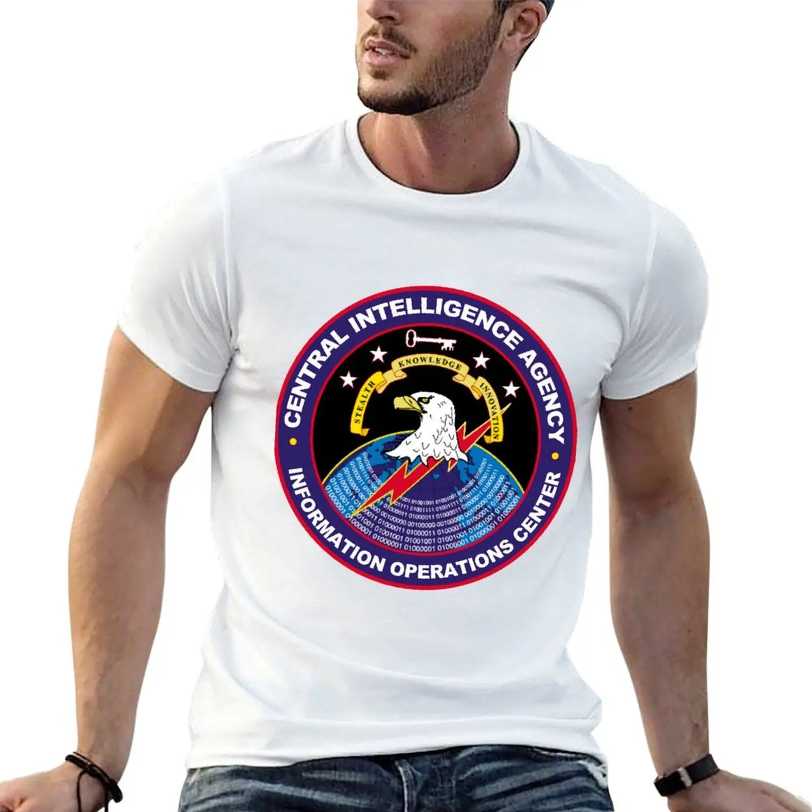 

CIA Information Operations Center Logo T-Shirt funny t shirts man man t shirt designer T-Shirt