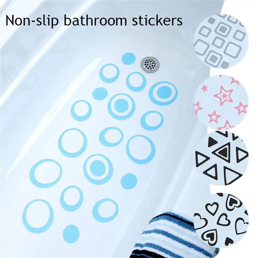 

Anti-slip Paster Useful Tile Floor Stickers Bathroom Supplies Small Home Items Protable Mini Useful Paster Muti-shape Sticker