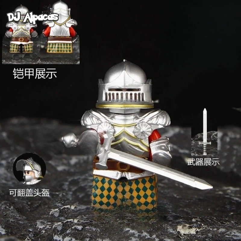 1PCS Middeleeuwen Oude Soldaat Figuren Speelgoed Serie R331 S128 S860 S862 Z151
