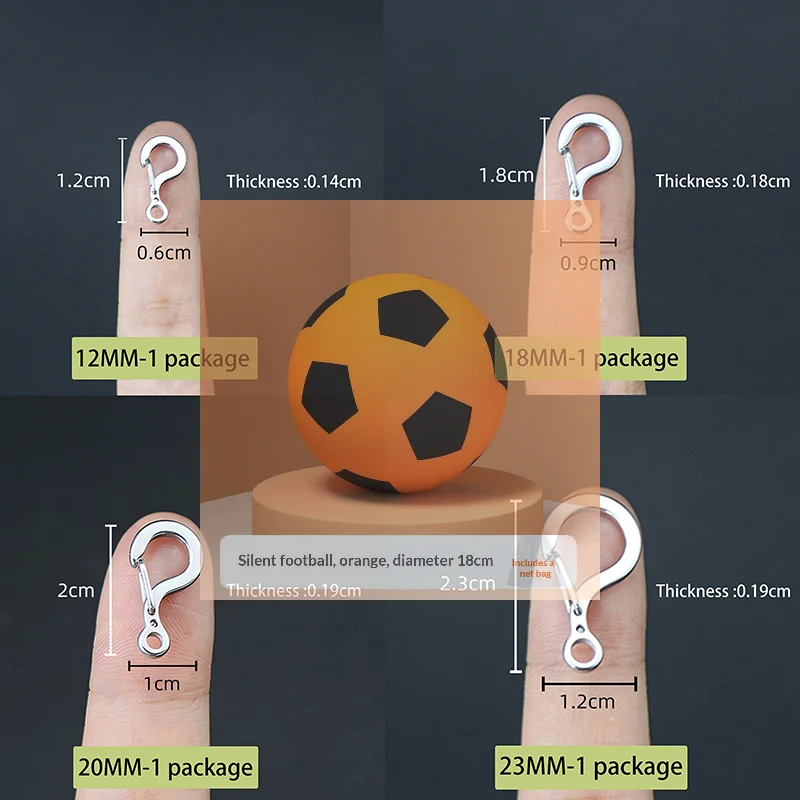 

[SH]1Pc Small Mini 12MM To 23MM 316 Stainless Steel Spring Snap Hook Quick Release Carabiner Clasp Outdoor FOB EDC Tool Key Ring