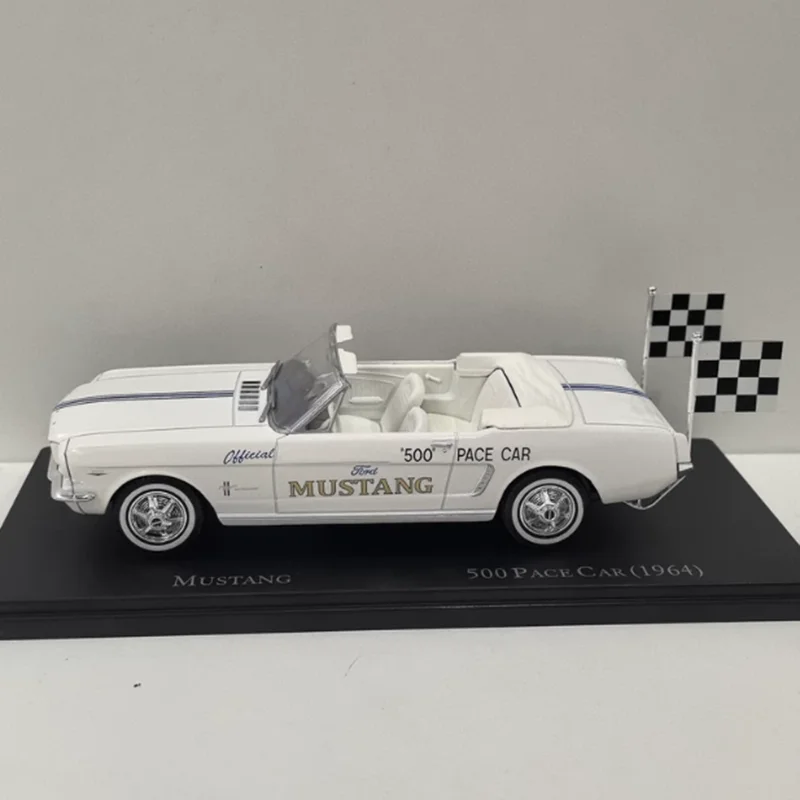 

DEA масштаб 1/24 MUSTANG 500 1964, модель автомобиля из сплава, коллекция, дисплей, игрушки, подарки, сувениры
