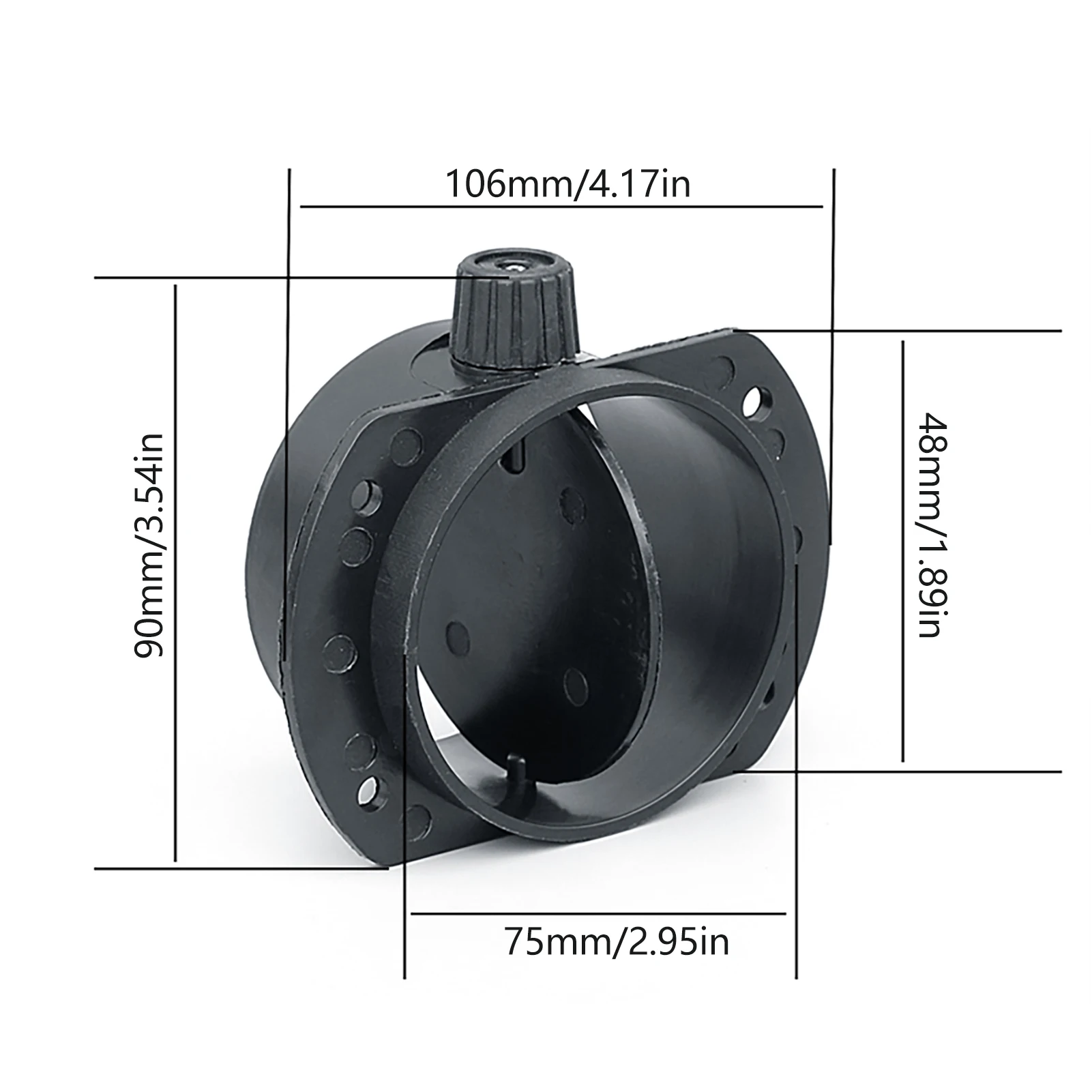 75mm exaustão aquecedor de ar do carro duto de ventilação conector válvula de regulação aleta para aquecedor de estacionamento diesel conector de saída