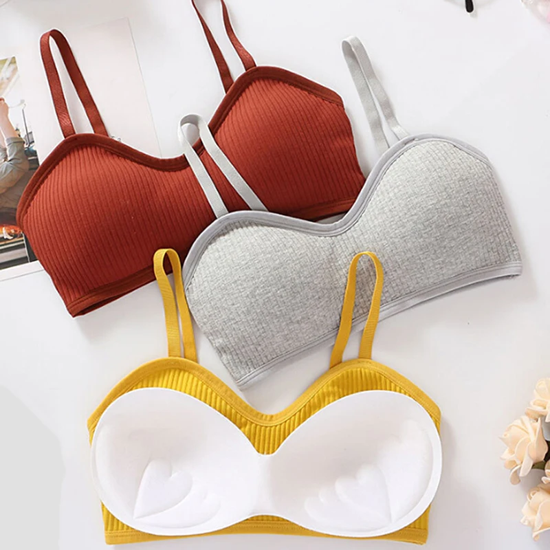 Women Sexy Bras for Invisible Push Up Lingerie Padded Bralette Wrap Top Bra Bustier Female Underwear